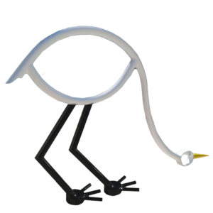 White Heron Pool Rail